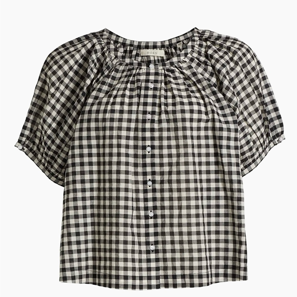 DOEN June Gingham Top